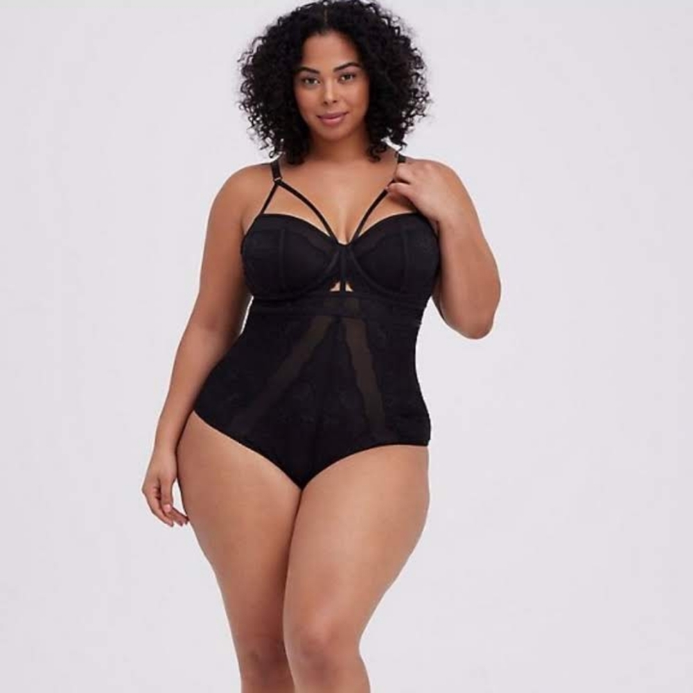 COPY - New torrid size 4 sexy bodysuit  shapewear